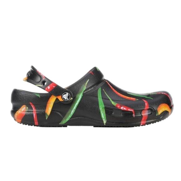 NEW Crocs Work Bistro Graphic Slip-Resistant Clogs Women’s 7 Men’s 5 - Picture 2 of 7